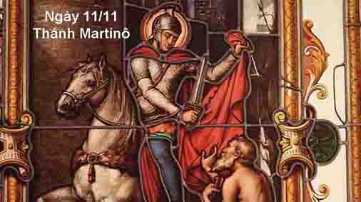 Ngày 11/11 thánh Martinô thành Tours