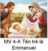 Suy Niệm Tin Mừng Chúa nhật MV 4-A Bài 101-150: Chúa Giêsu sinh ra bởi Ðức Maria.