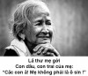 Lá Thư mẹ  gởi cho con dâu, con trai. Mẹ không phải là ô sin - Đời Đạo 1