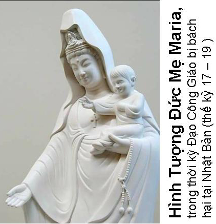 Hình Tượng Đức Mẹ Maria, trong thời kỳ Đạo Công Giáo bị bách hại tại Nhật Bản